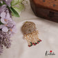 Classic AD Stone Floral With Pearl Drop Jada Billa With Pearl Strands J257