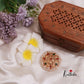 Trendy Antique Multi Stone Hair Clip J96