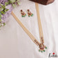Pretty Multi Strand Pearl Chain With Kemp Floral Pendant LH2199