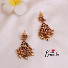 Beautiful Kempu Temple Chocker NC1873 (Available in 2 designs)