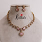 Beautiful AD Victorian Necklace NC1965 (Available in 3 Colours)
