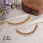 Premium Antique Lakshmi Peacock Double Layered Earchains EC145 (Available In 2 Colours)