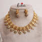 Trendy AD Lakshmi Coin/Bottu Necklace NC2221