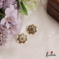 Gorgeous AD Stone Floral Earrings E792 (Available In 2 Colours)