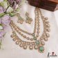 Sparkling Teardrop Motifs Multi Layered CZ Victorian Necklace NC3274 (Available In 5 Colors)