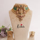Grand Temple Lakshmi Jadau Choker with Golden Beads NC2290