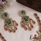 Gorgeous Teardrop Motifs AD Victorian Necklace NC2863
