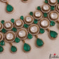 Sparkling Geometric Motifs Polki Victorian Choker NC3023 (Available In 2 Colors)
