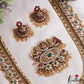 Grand Two-in-one Reversible Antique Nagas Lakshmi Motifs Jadau Haaram With Detachable Pendant LH2221