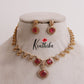 Beautiful AD Victorian Necklace NC1965 (Available in 3 Colours)