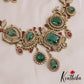 Gorgeous Teardrop Motifs AD Victorian Necklace NC2863