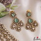 Sparkling Teardrop Motifs Multi Layered CZ Victorian Necklace NC3274 (Available In 5 Colors)