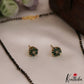 Simple Mangalsutra with Earrings Set NC2633 (Available in 2 Colours)