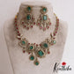 Gorgeous Teardrop Motifs AD Victorian Necklace NC2863