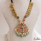 Heritage Jadau Pendant Coin Black Thread Necklace NC3328
