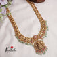 Premium Temple Lakshmi Jadau Haaram with Beads Drops LH1934 (Available in 2 Colours)