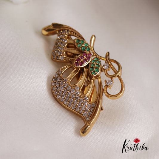 Elegant Butterfly Trendy Saree Pin SP06
