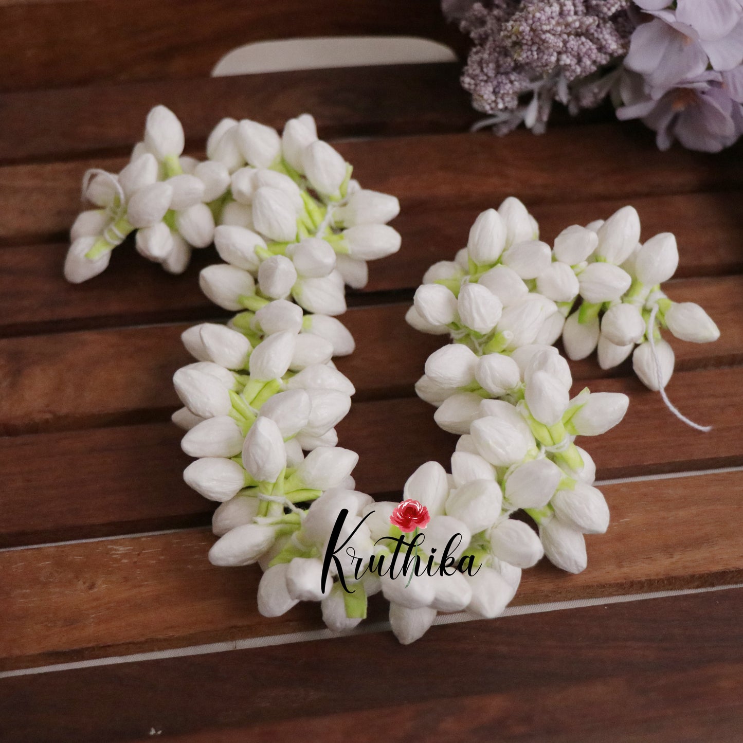 Real Look-Alike Jasmine Buds String (Malle Poolu) JH01