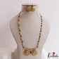 Elegant Antique Lakshmi Motifs Bead Haaram LH2181