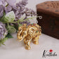 Beautiful Antique Elephant Motifs Kumkum Box K27