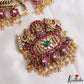 Grand Two-in-one Reversible Antique Nagas Lakshmi Motifs Jadau Necklace With Detachable Pendant NC3283