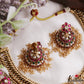 Grand Two-in-one Reversible Antique Nagas Lakshmi Motifs Jadau Necklace With Detachable Pendant NC3283
