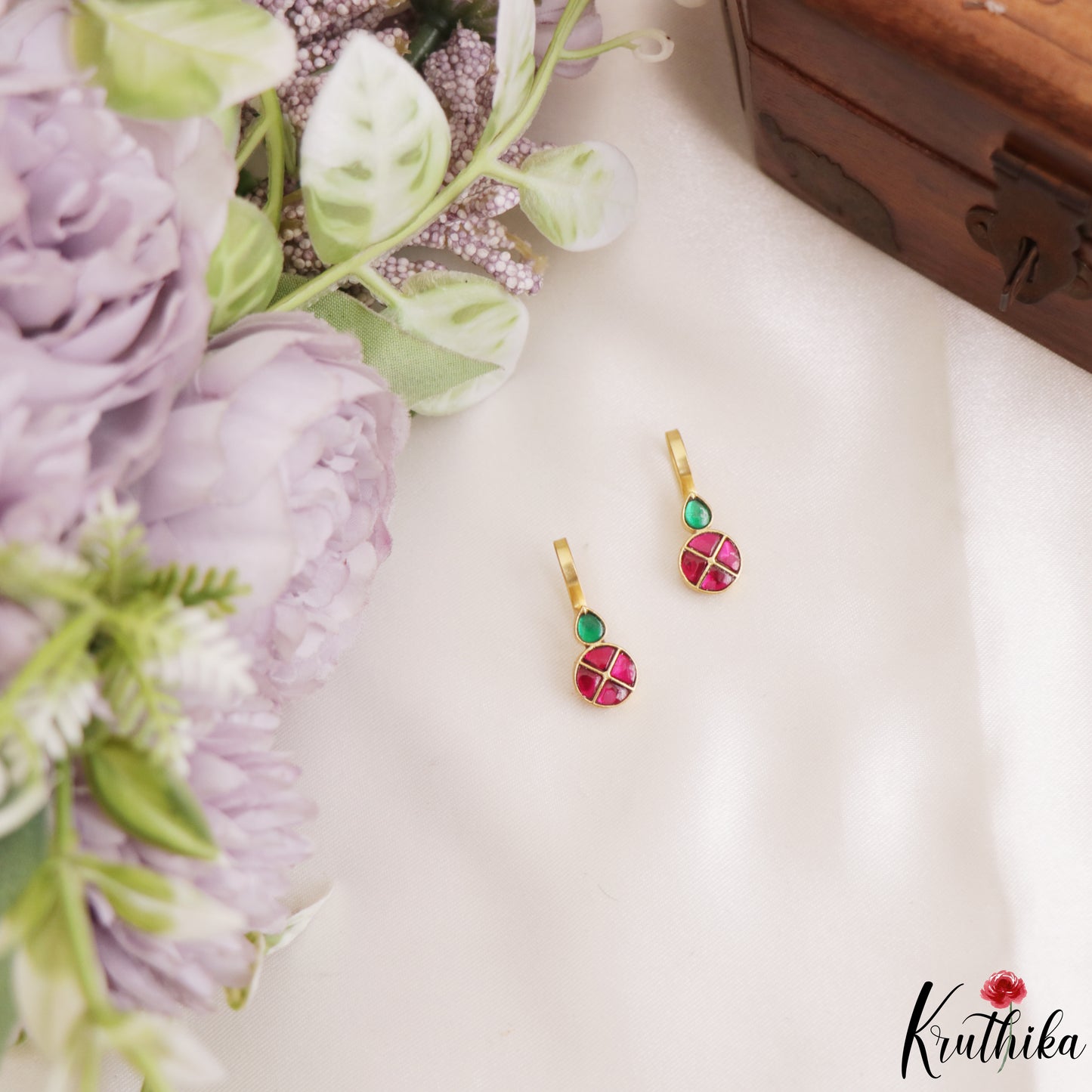 Trendy Jadau Earcuffs | Upper Earrings | Bugadi Earrings E1225