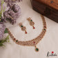 Elegant Teardrop AD Victorian Necklace NC2967 (Available In 4 Colors)