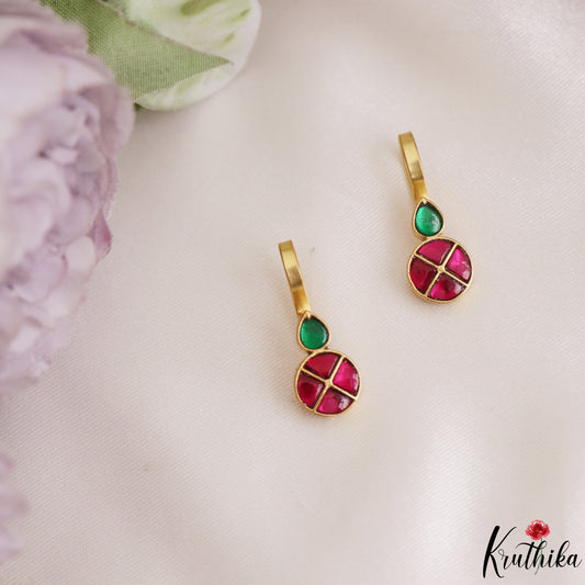 Trendy Jadau Earcuffs | Upper Earrings | Bugadi Earrings E1225