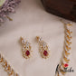 Elegant Leaf Motifs AD Victorian Necklace NC2901 (Available In 2 Colors)