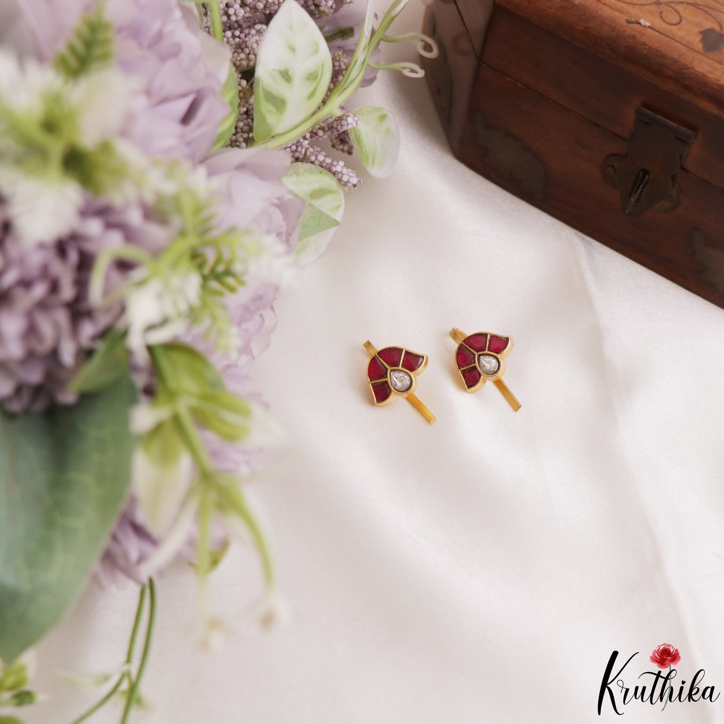 Simple Kemp Earcuffs | Upper Earrings | Bugadi Earrings E1226