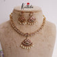Trendy Antique Kemp Pearl Necklace Set NC2245