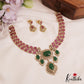 Sparkling AD Victorian Necklace NC2771 (Available In 5 Colors)