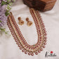 Premium Floral Mango Motifs Jadau Haaram LH2051