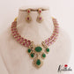 Sparkling AD Victorian Necklace NC2771 (Available In 5 Colors)