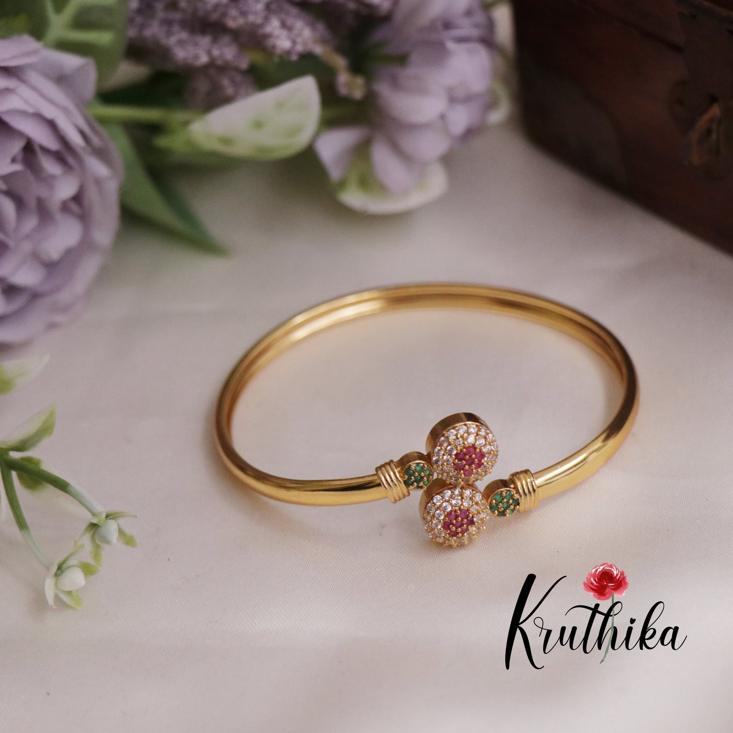 Simple CZ Openable Kada B303