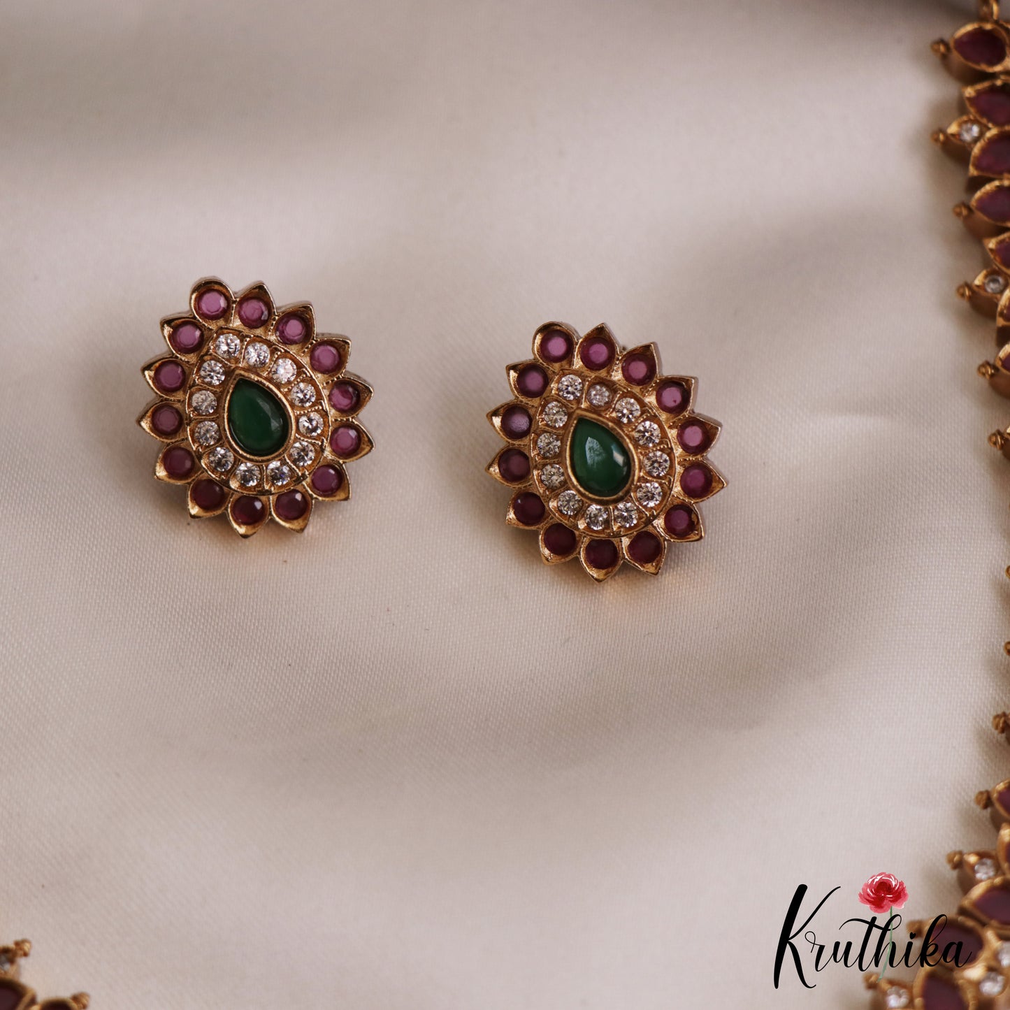 Elegant Mango Motifs Kemp Necklace NC2714