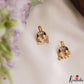 Elegant Jadau Earcuffs | Upper Earrings | Bugadi Earrings With Pearl Drops E1227 (Available In 5 Colors)