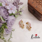 Elegant AD Kemp Peacock Jhumka With Pearl Drops Earrings E812