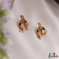 Elegant Jadau Earcuffs | Upper Earrings | Bugadi Earrings With Pearl Drops E1227 (Available In 5 Colors)