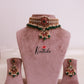 Premium kemp choker with bead drops NC2016 (Available in two colors)