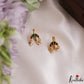 Elegant Jadau Earcuffs | Upper Earrings | Bugadi Earrings With Pearl Drops E1227 (Available In 5 Colors)
