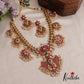 Premium Gandaberunda Kundan Jadau Guttapoosalu Necklace NC2560