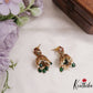 Beautiful Kemp Teardrop Jhumkas With Bead And Pearl Drops Earrings E808