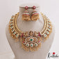 Grand Two-in-one Reversible Antique Nagas Lakshmi Motifs Jadau Necklace With Detachable Pendant NC3283