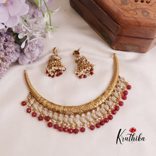 Elegant Antique Hasli Necklace Sets NC2008 (Available in 4 Colours)