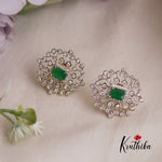 Pretty CZ Sparkling Ear Studs E622 (Available in 2 Colours)