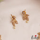 Elegant Leaf Motifs Gold-Tone Choker NC2987