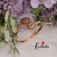 Beautiful Kemp Floral Motif Openable Kada B303 (Available in 2 colours)