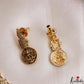 Elegant Antique Lakshmi Motifs Kasu Choker NC3202